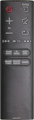 New ah59 02631k remote - remote, for